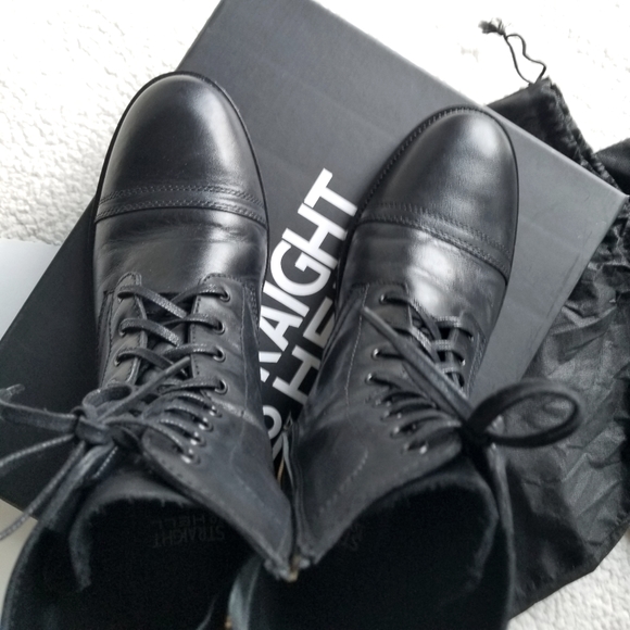 Womens Combat Boots (W10/M8.5) - Picture 14 of 16